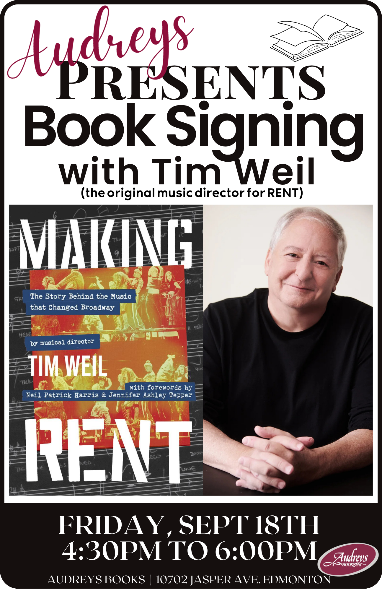 Tim Weil "Making Rent" Book Signing