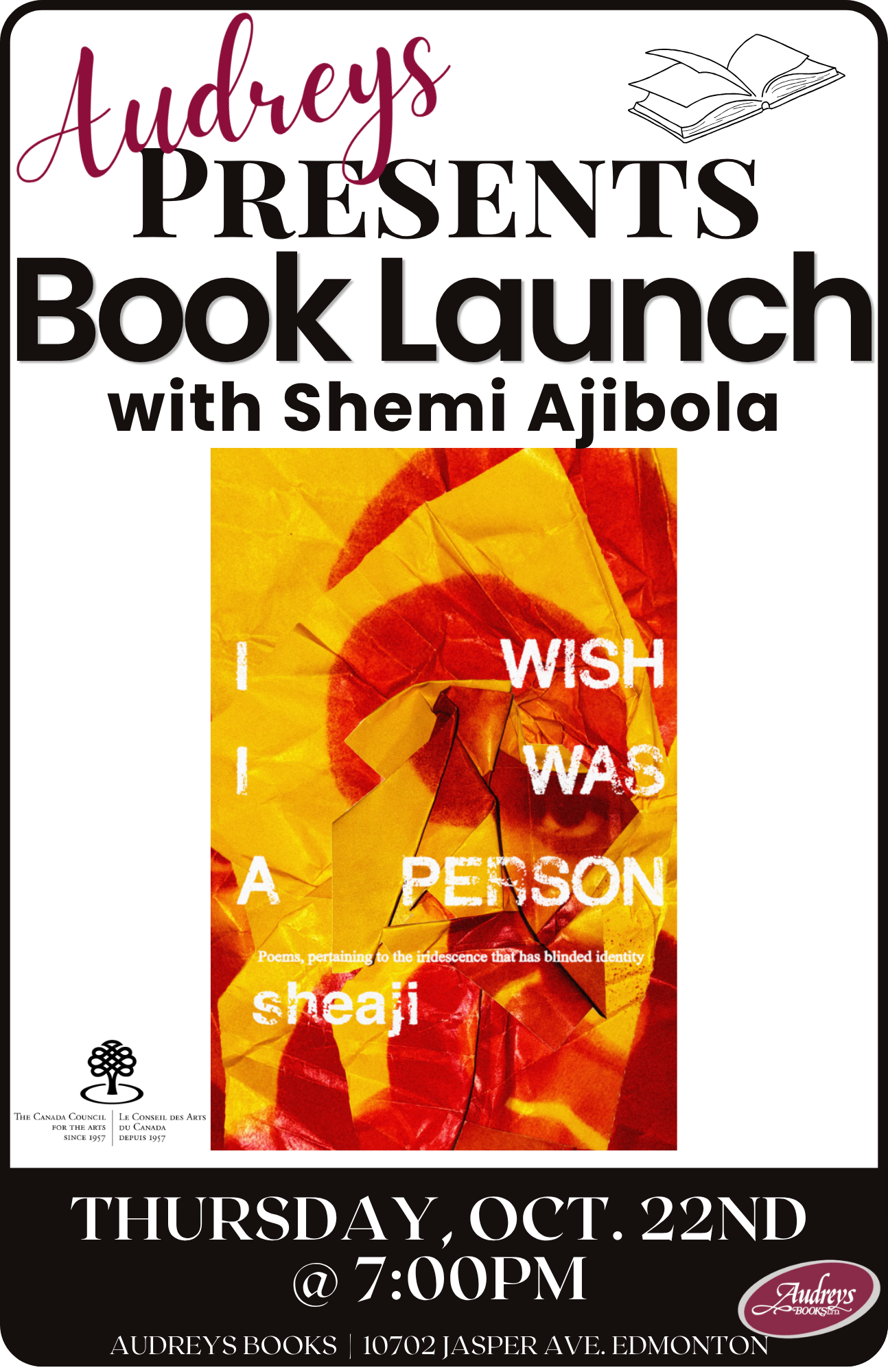 Book Launch with Shemi Ajibola