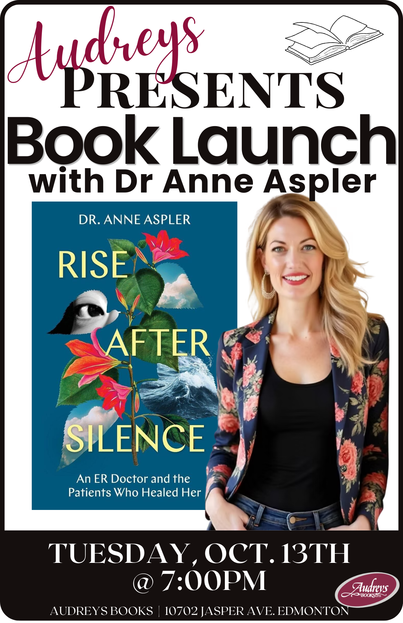 Book Launch with Dr. Anne Aspler