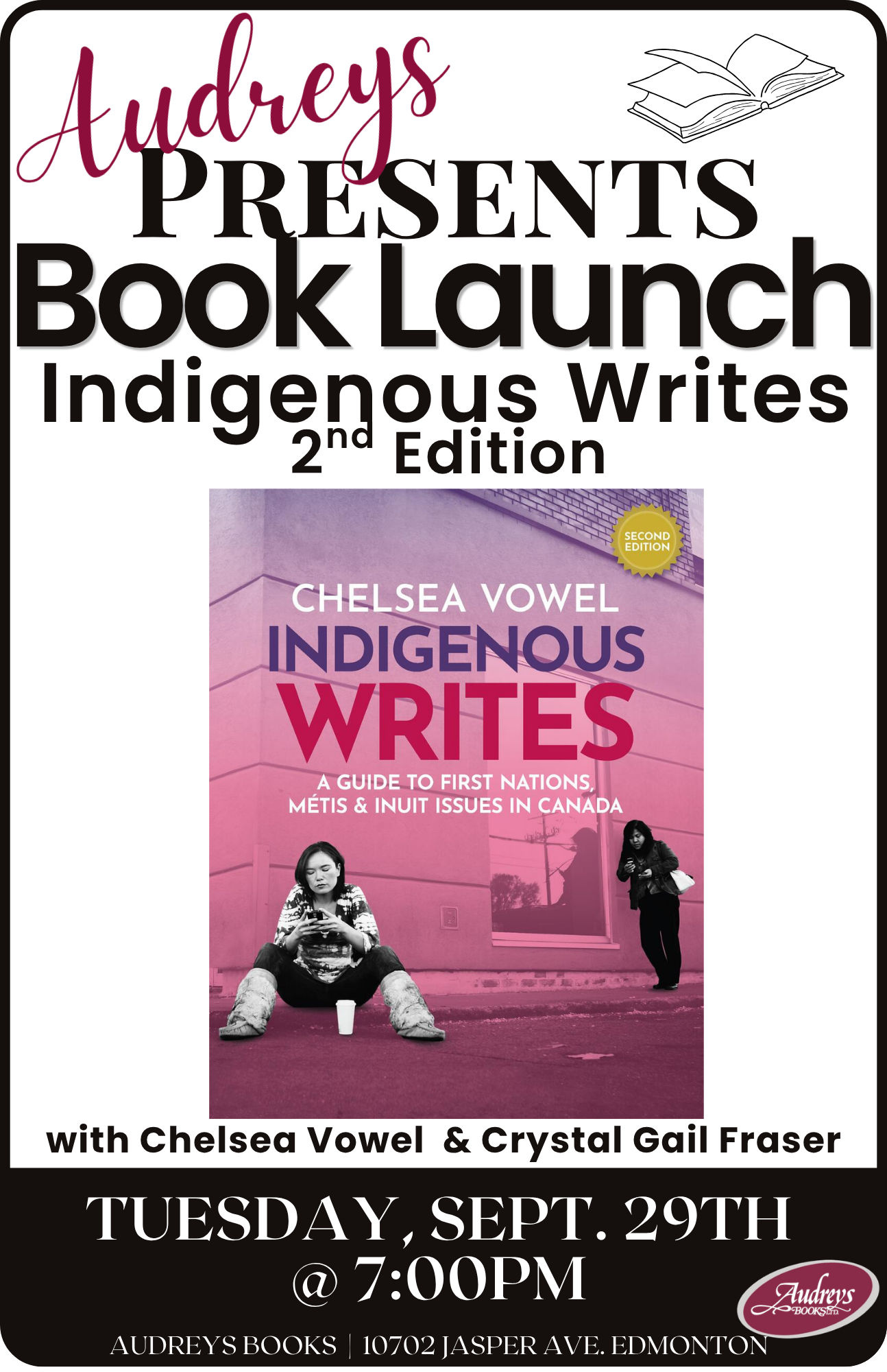 "Indigenous Writes: 2nd Edition" Book Launch
