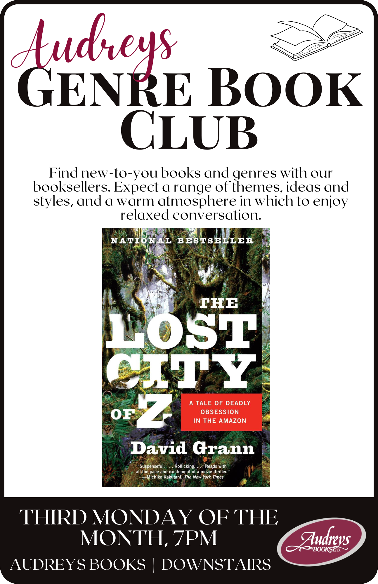 Audreys Genre Book Club