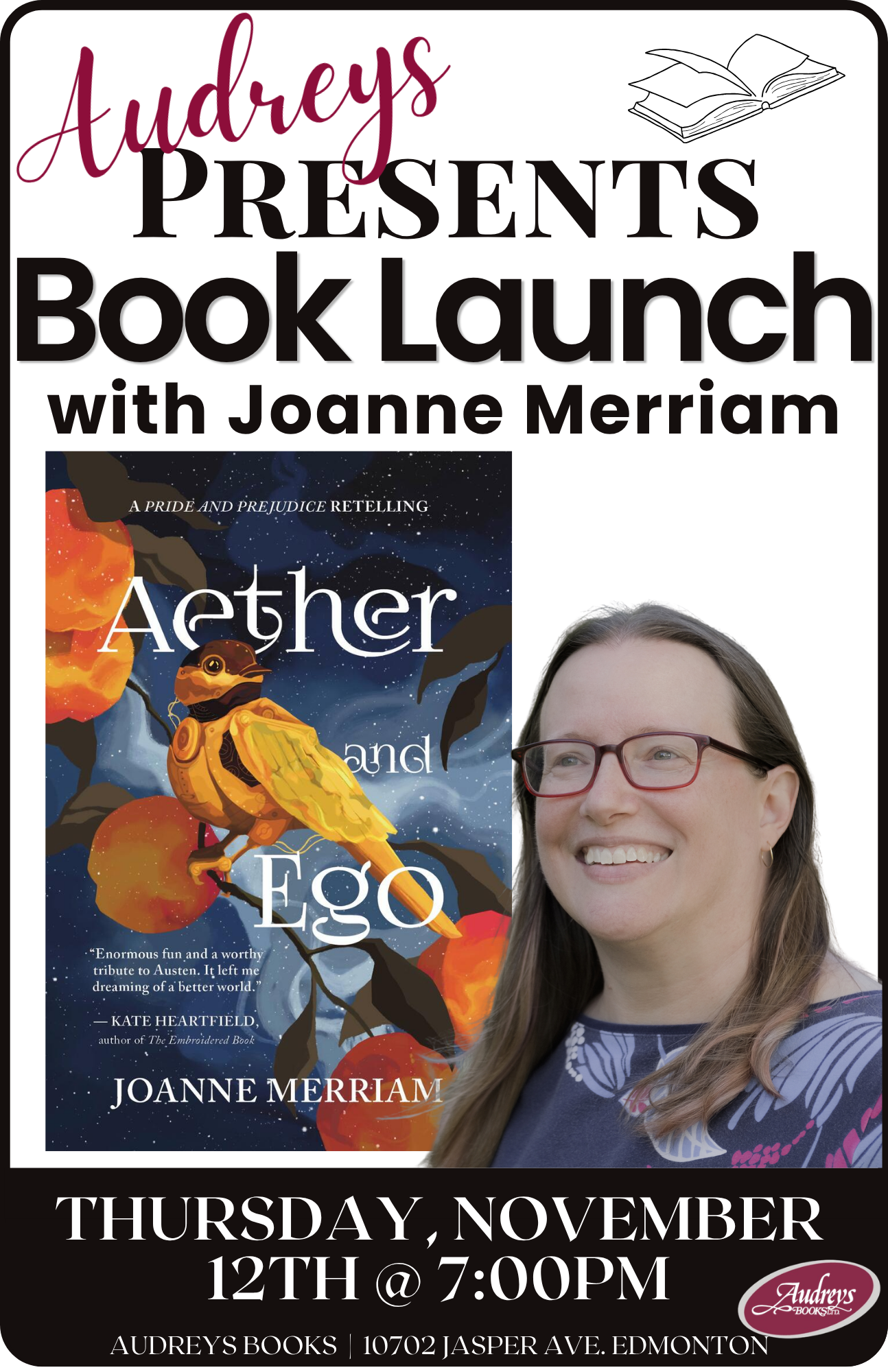 Book Launch with Joanne Merriam