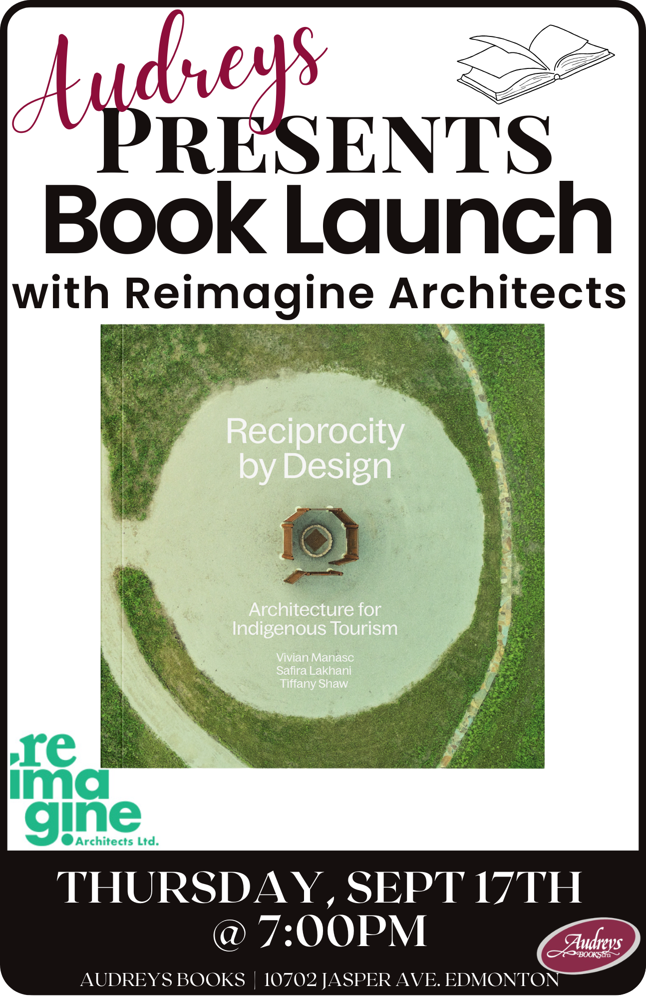Book Launch - Reciprocity by Design: Architecture for Indigenous Tourism