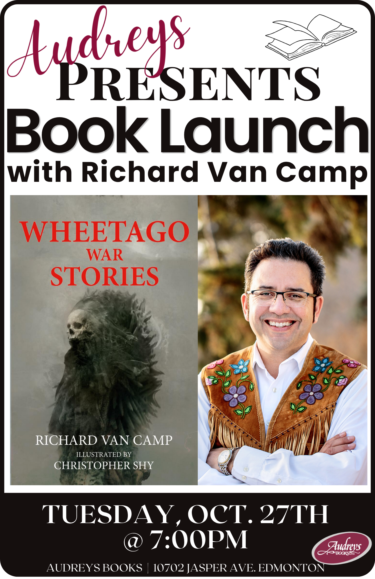 "Wheetago War Stories" Book Launch with Richard Van Camp