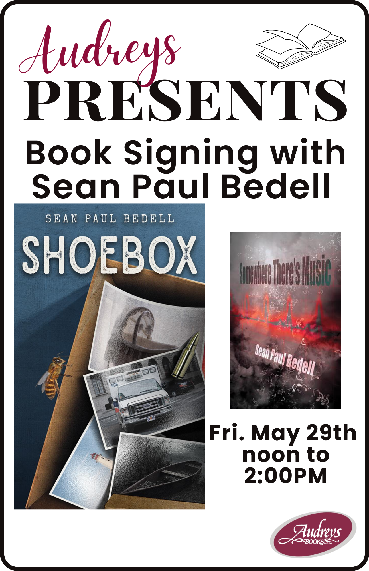 Book Signing with Sean Paul Bedell