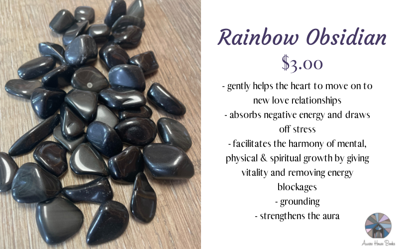 Rainbow obsidian deals meaning