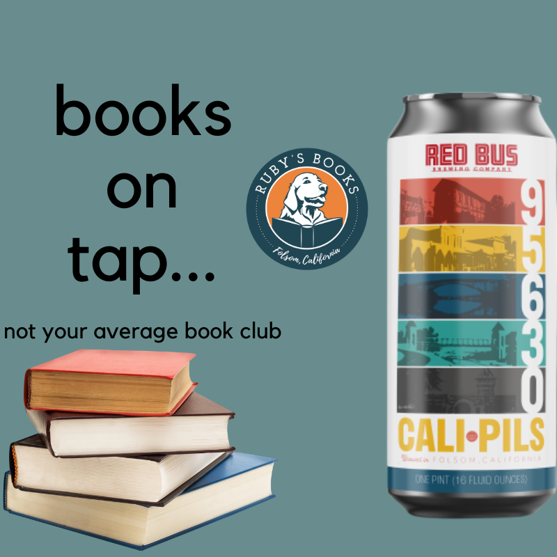 Books on Tap at Red Bus Brewing - June