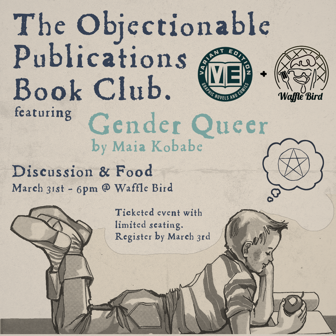The Objectionable Publications Book Club: Gender Queer