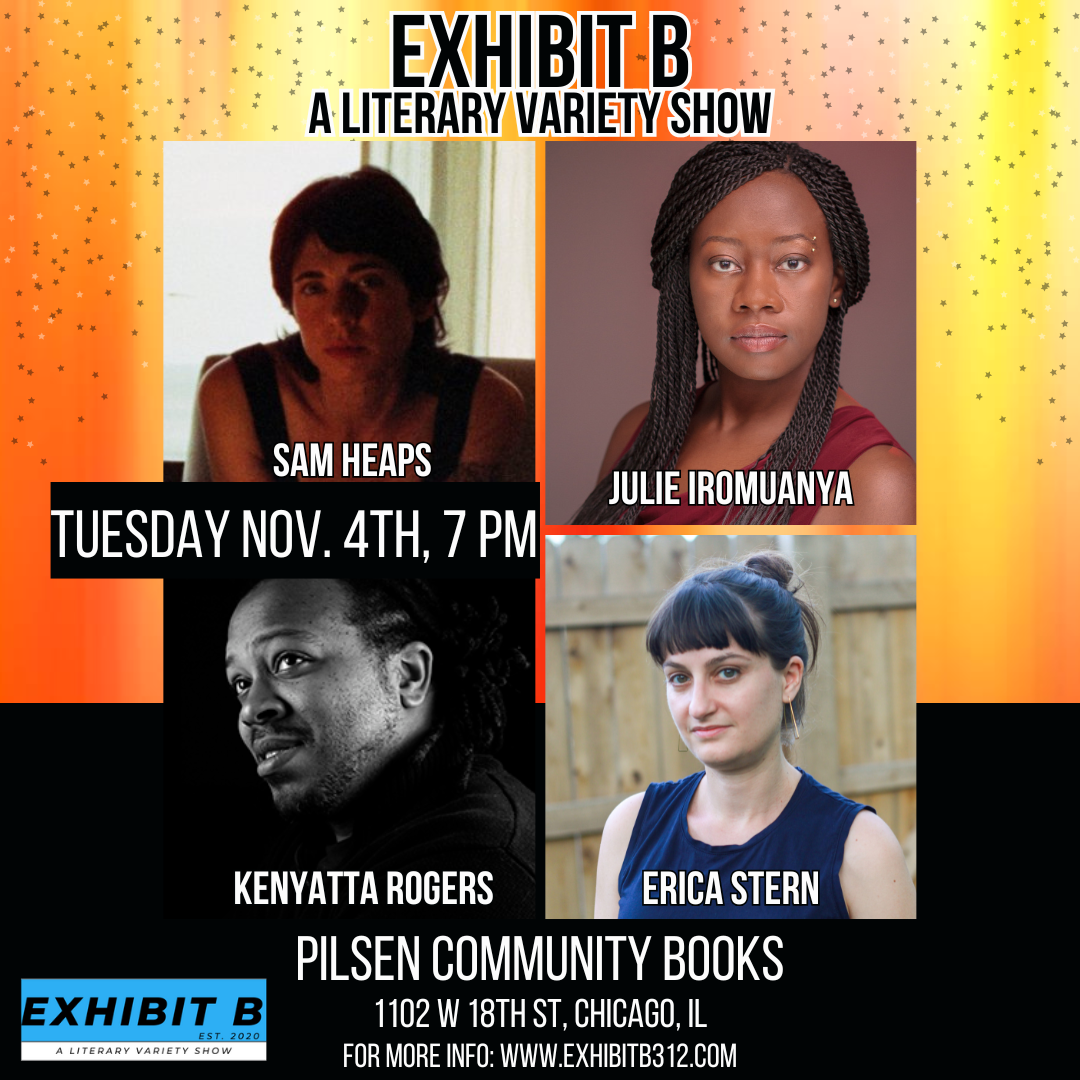 Exhibit B presents Julie Iromuanya, Erica Stern, Kenyatta Rogers and ...