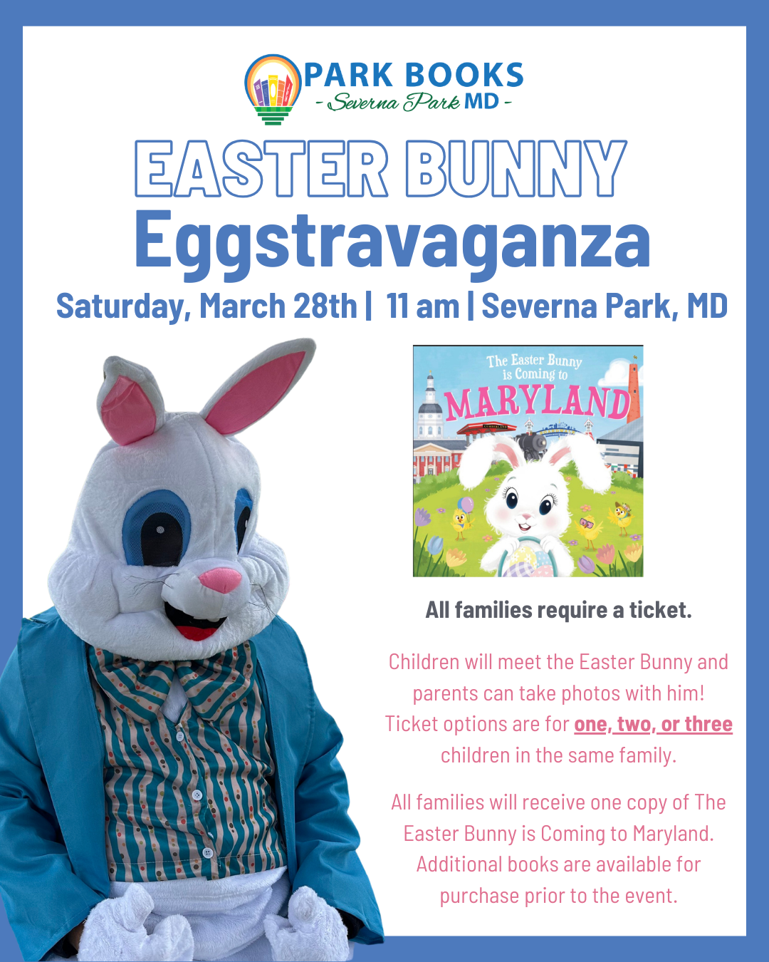 Easter Bunny Eggstravaganza - Severna Park