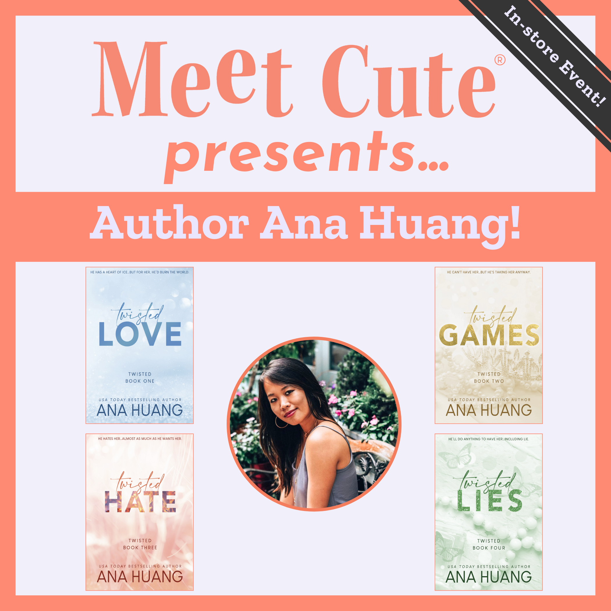 Meet Cute Romance Bookshop  Events Upcoming Event List