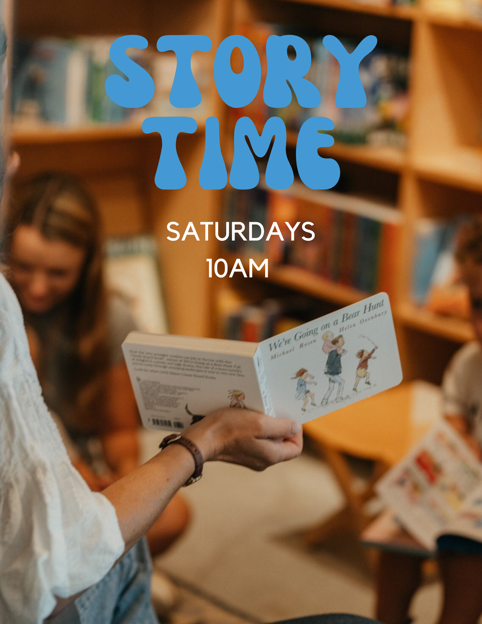 BF in the Community: Two Friends Bookstore Children Storytime