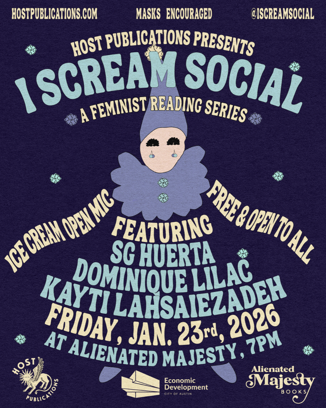 I Scream Social: SG Huerta, Kayti Lahsaiezadeh, Dominique Lilac ...