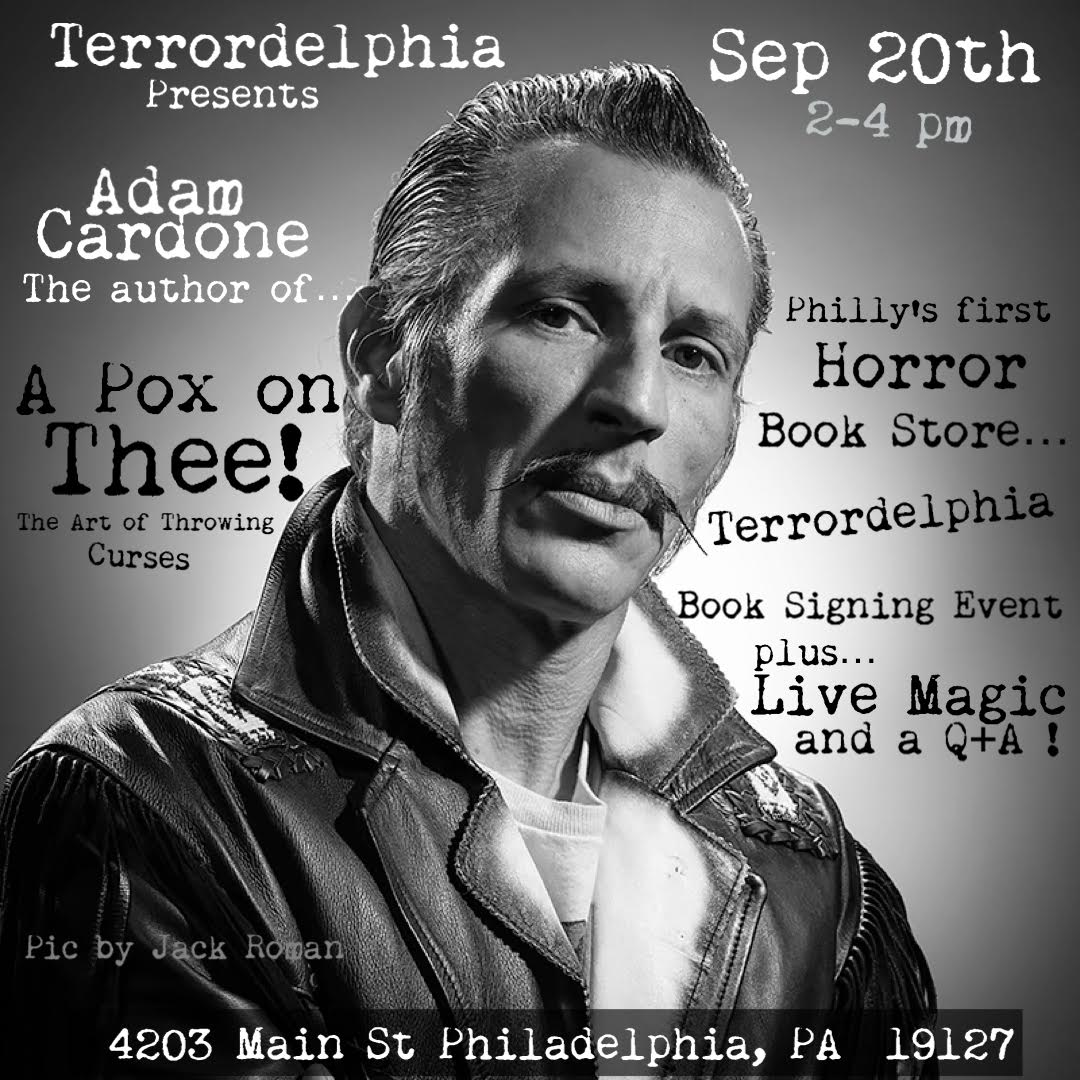 Adam Cardone Signing + Live Magic