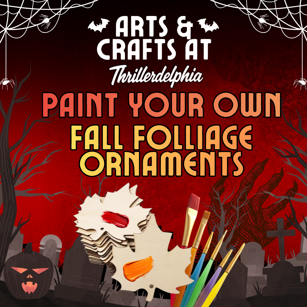 Paint Your Own Fall Foliage Ornament