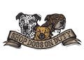 Cover image for Shop Dogs on Duty Illustrated Sticker