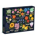 Cover image for Edible Flowers 1000 Piece Puzzle