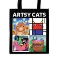 Cover image for Artsy Cats Reusable Shopping Bag