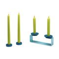 Cover image for Candleholder,Turquoise 