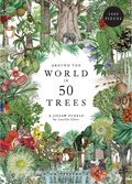 Cover image for Around the World in 50 Trees 1000 Piece Puzzle