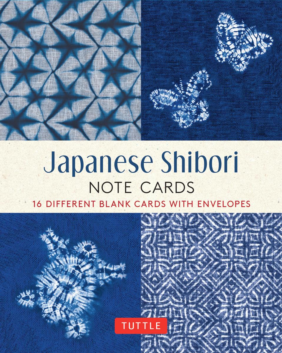 Japanese Shibori 16 Note Cards by Tuttl Tuttle Studio - McNally ...
