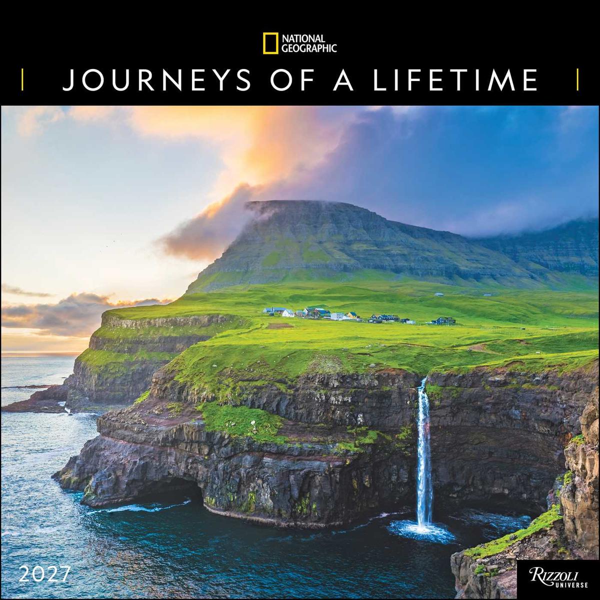 Journeys Of A Lifetime 2027 Wall by National Geographic - McNally