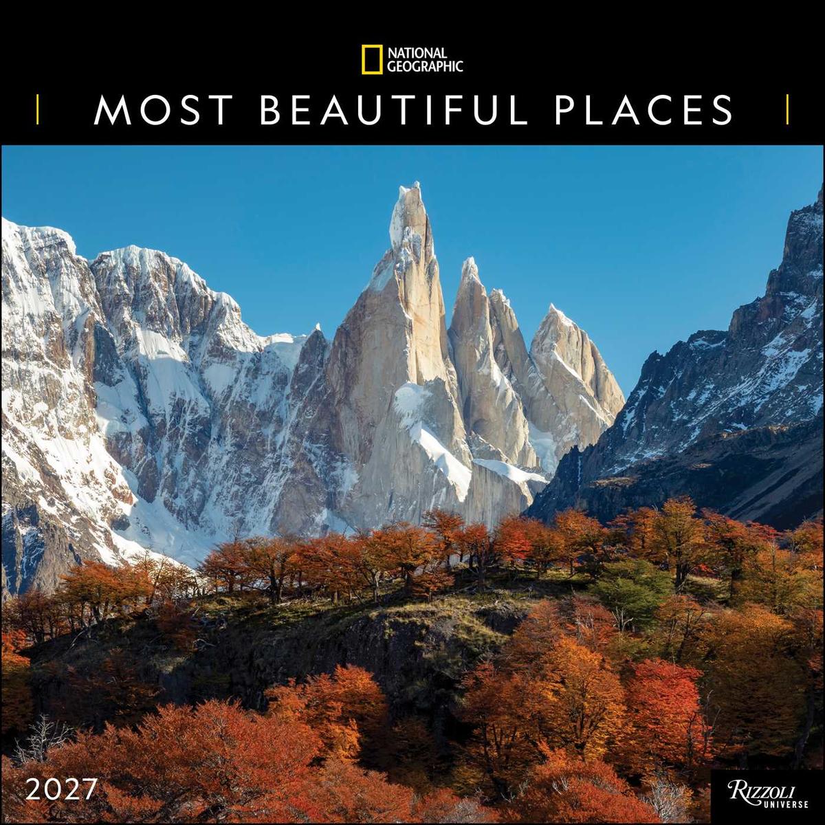 Most Beautiful Places 2027 Wall by National Geographic - McNally