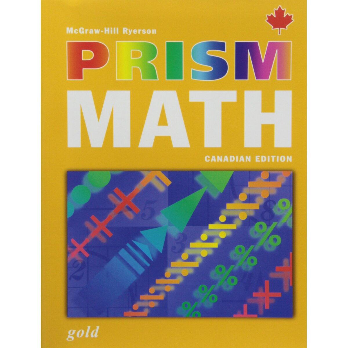 PRISM Math Orange Student Workbook by McGraw-Hill Ryerson - McNally ...