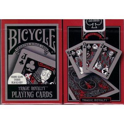 Jeu de cartes Bicycle Tragic Royalty - Luminescent / Blacklight