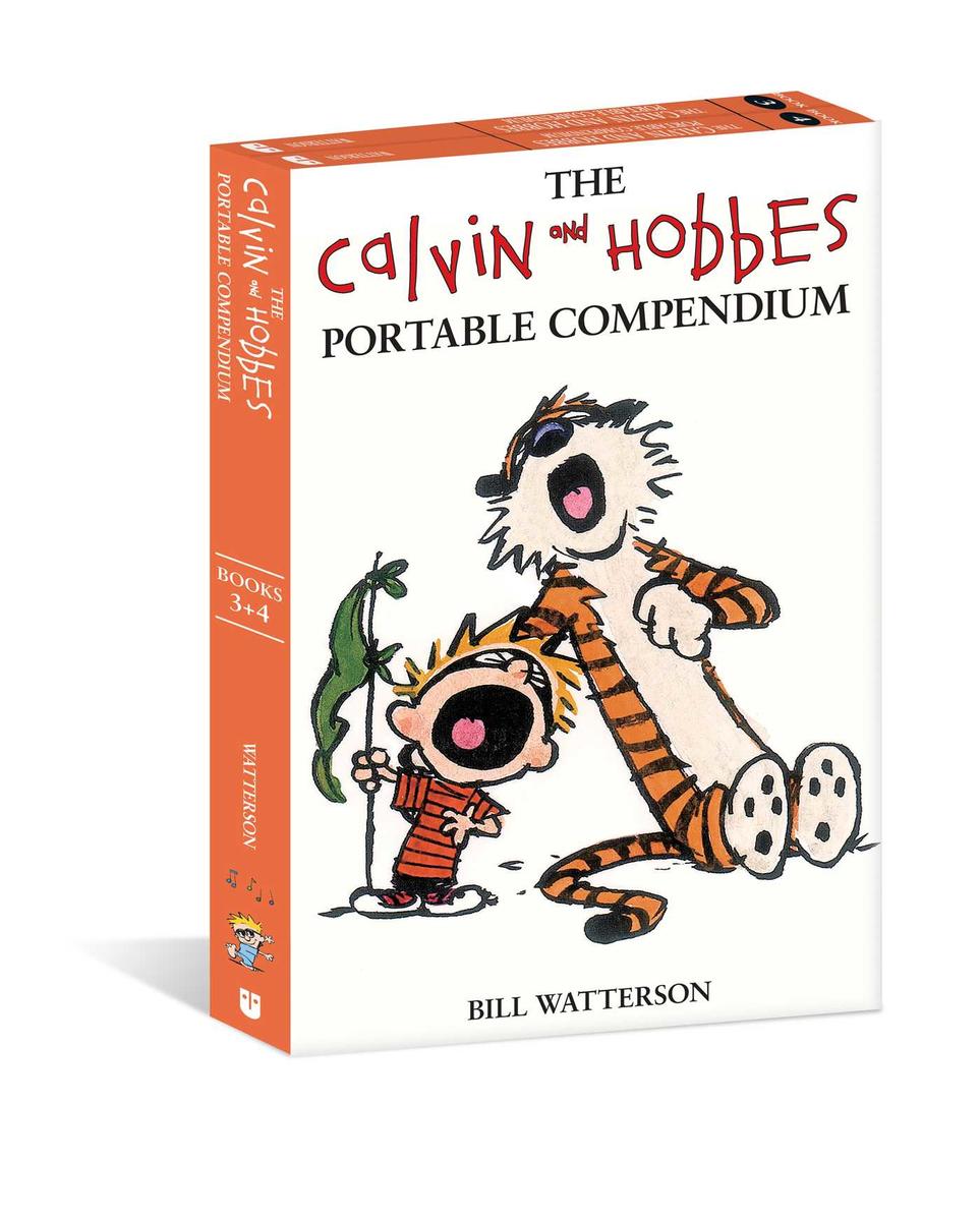 早割シーズン券 The Calvin and Hobbes Portable Compendium Set 2 洋書