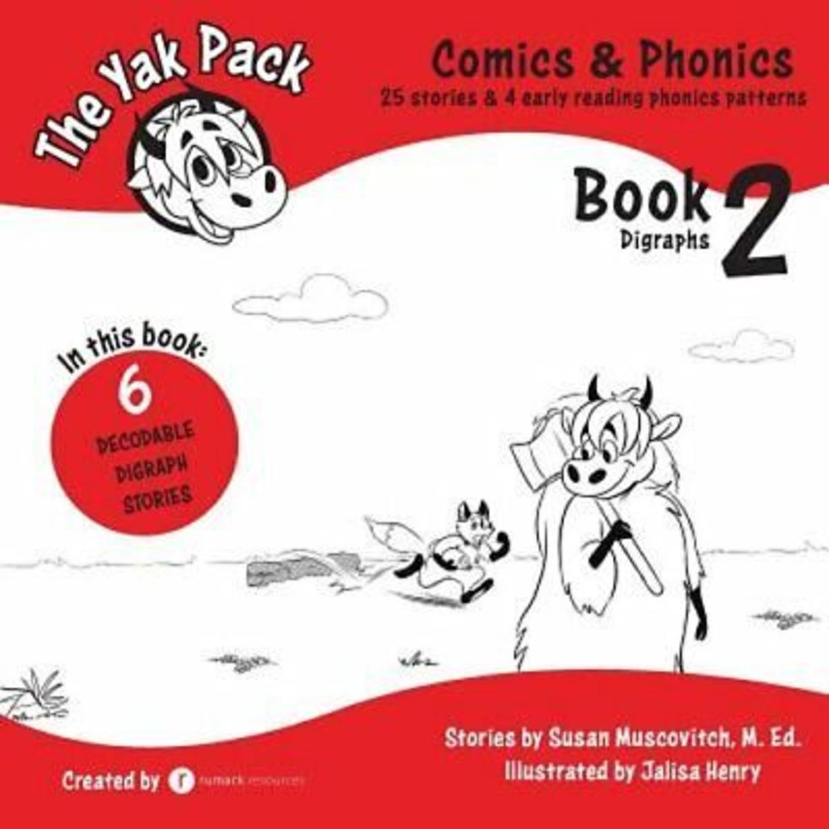 Yak Pack Comics & Phonics Bk 2 by Rumack Resources - McNally Robinson ...