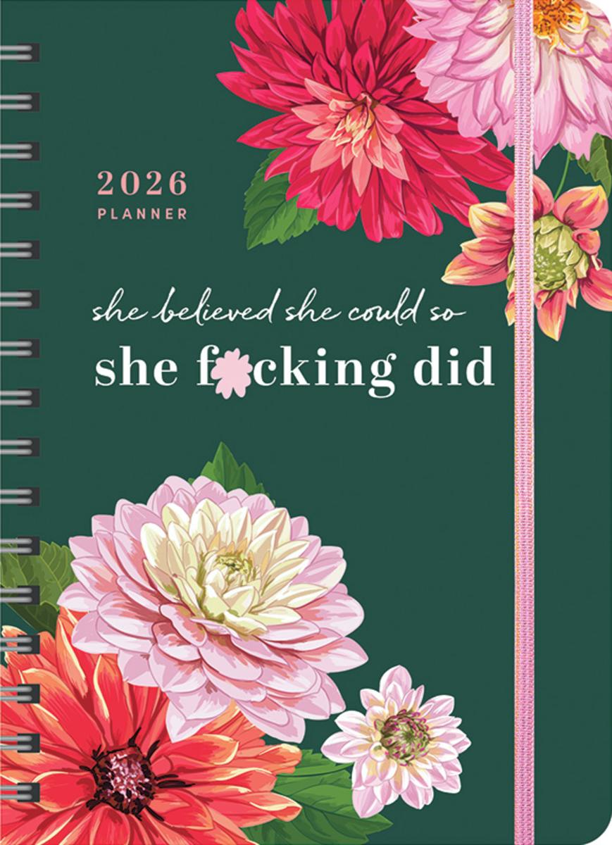 2026 She Believed She Could So She F*cking Did Planner by Sourcebooks ...