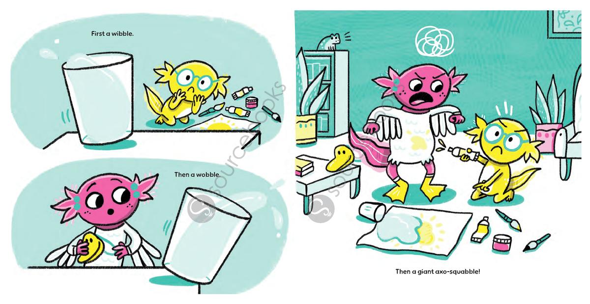 Axolotl and Axolittle by Jess Hitchman, Sarah Rebar | Wonderland Books