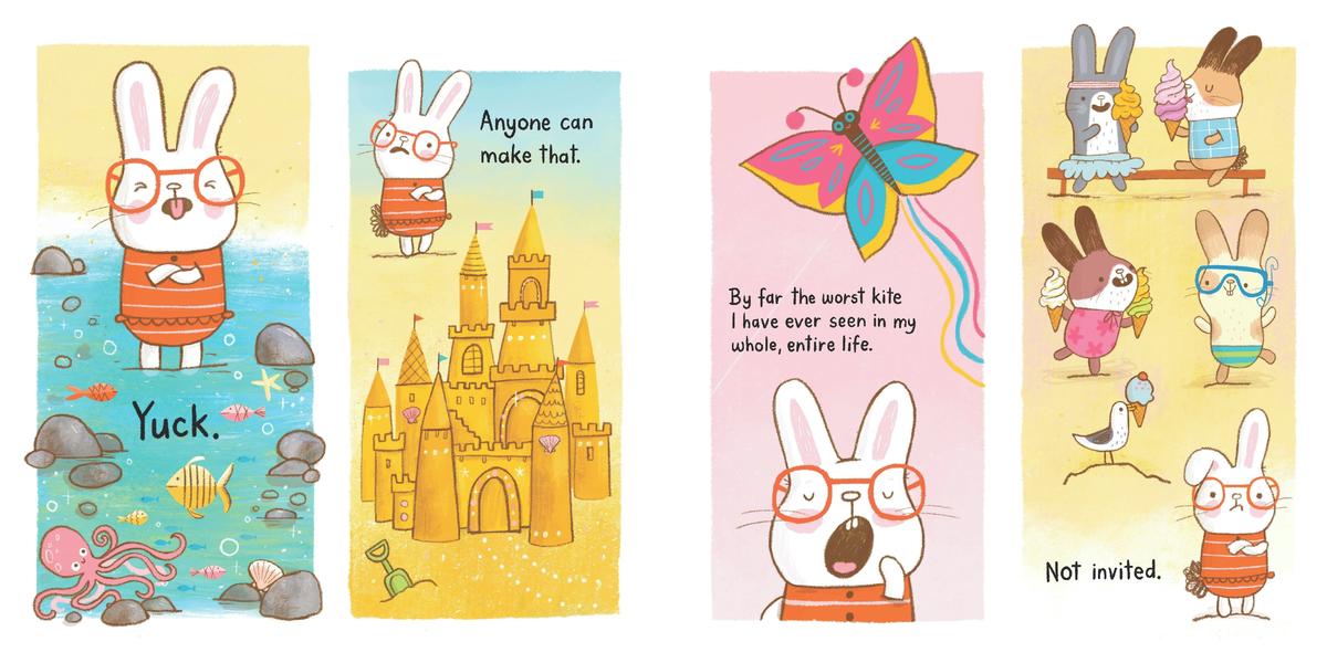 Judgy Bunny and the Terrible Beach by Scott Rothman | Mabel's Fables