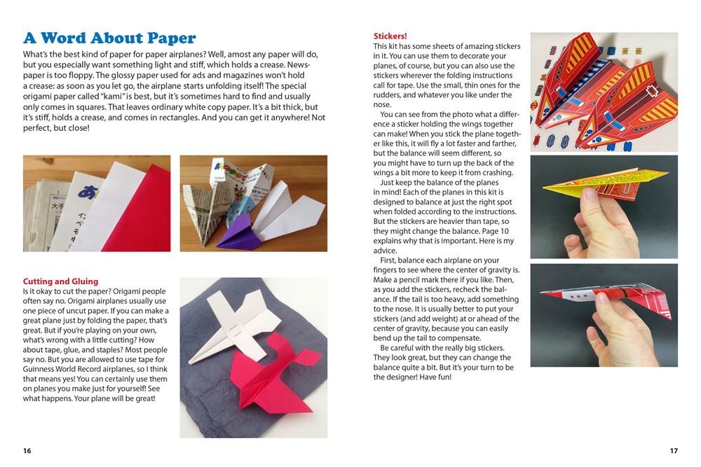 Easy Paper Airplanes for Kids Kit by Andrew Dewar | Audreys Books