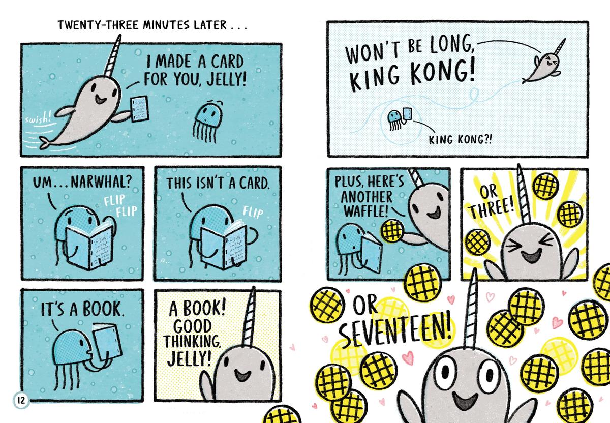 A Waffle Lot of Love! (A Narwhal and Jelly Book #10) by Ben