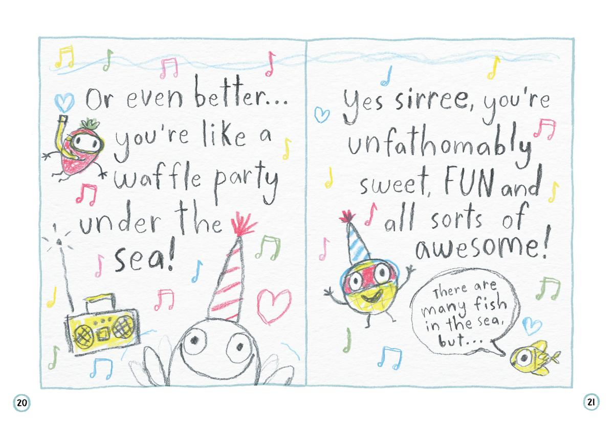 A Waffle Lot of Love! (A Narwhal and Jelly Book #10) by Ben