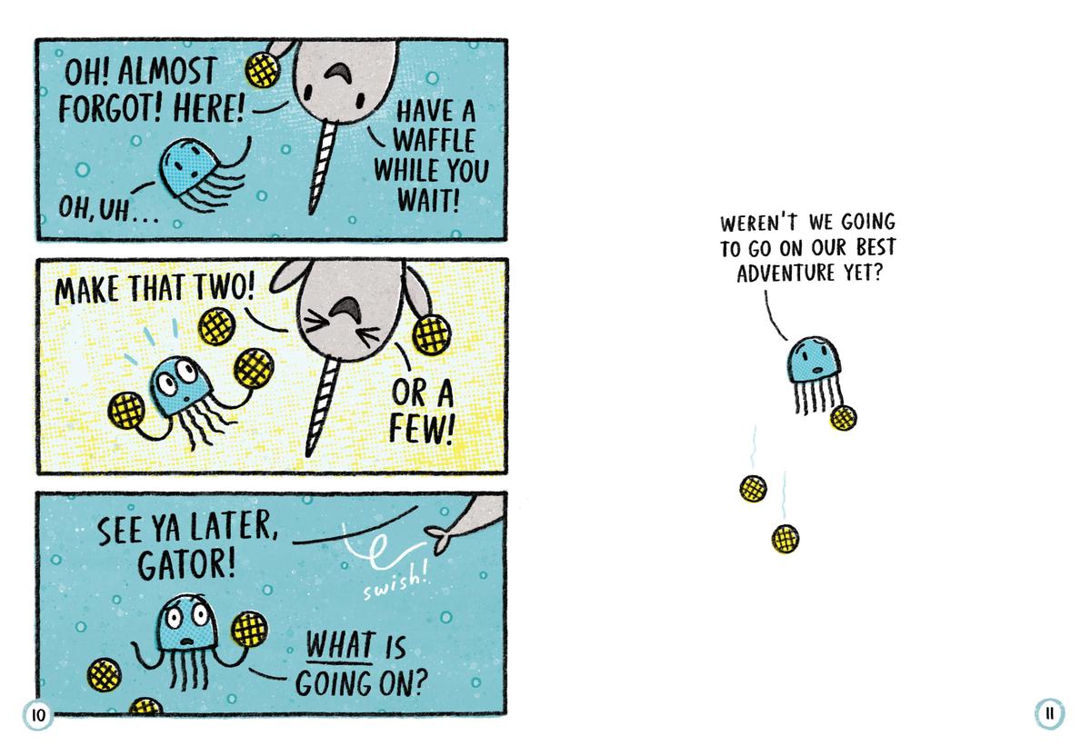 A Waffle Lot of Love! (A Narwhal and Jelly Book #10) by Ben