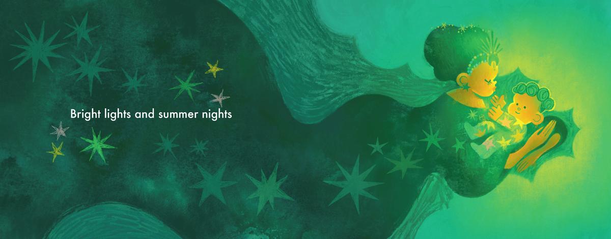 Bright Lights and Summer Nights by Shauntay Grant, Zach Manbeck