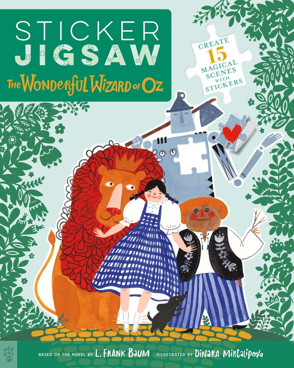 Sticker Jigsaw by L Frank Baum, Odd Dot, Dinara Mirtalipova
