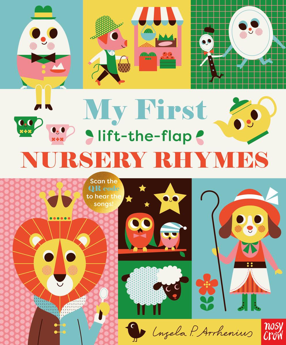 My First Lift-The-Flap Nursery Rhymes - 