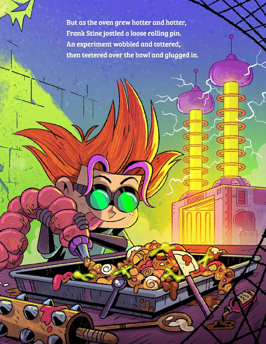 The Gingerbread Monster by Dan Gemeinhart, Hugo L Cuellar | Grass