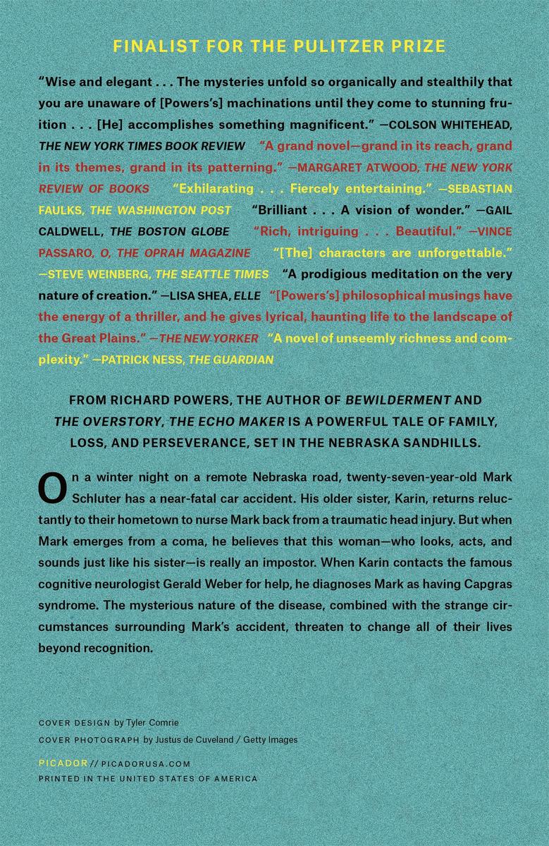 The Echo Maker by Richard Powers | White Whale Bookstore