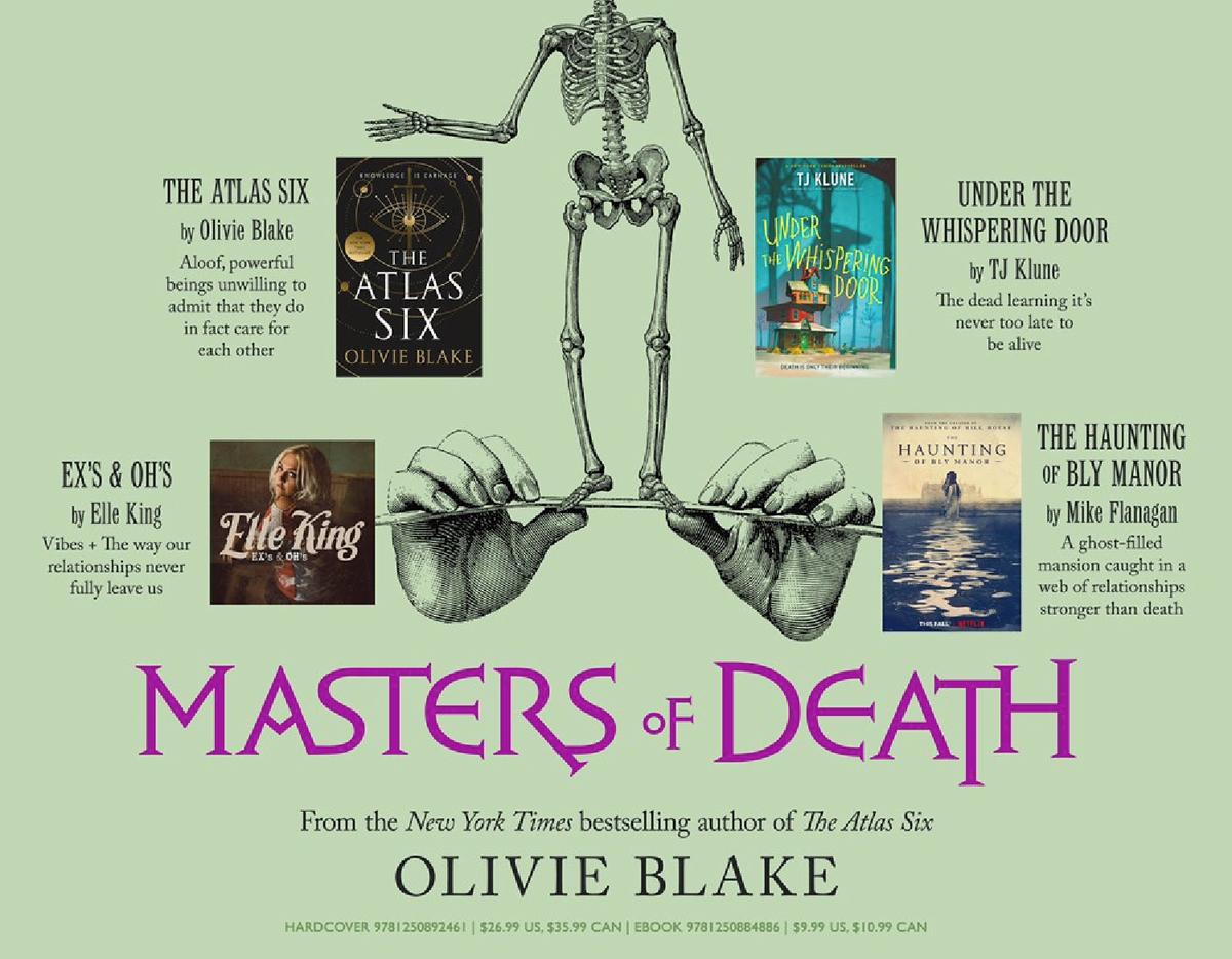 The Atlas Six OUT OF PRINT and SIGNED by Olivie Blake, Hardcover