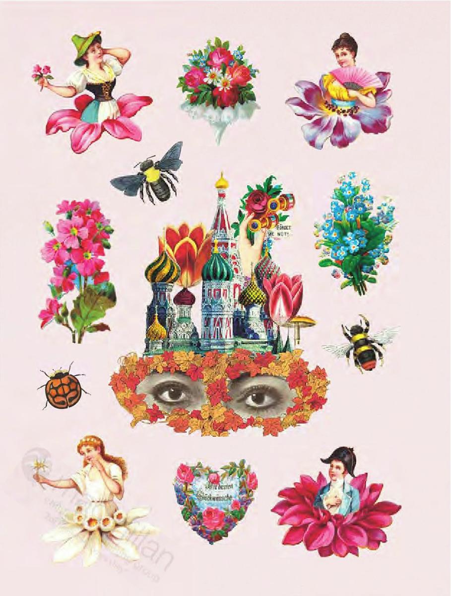 The Antiquarian Sticker Book ステッカーブック The Antiquarian Sticker Book: Over 1,000 Exquisite Victorian