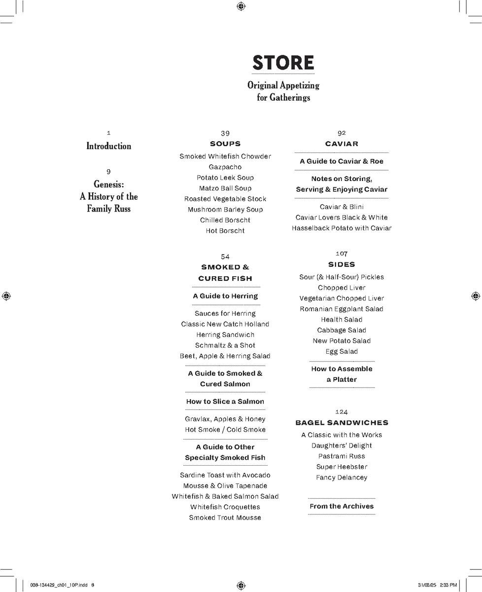 Russ & Daughters by Niki Russ Federman | Books Are Magic