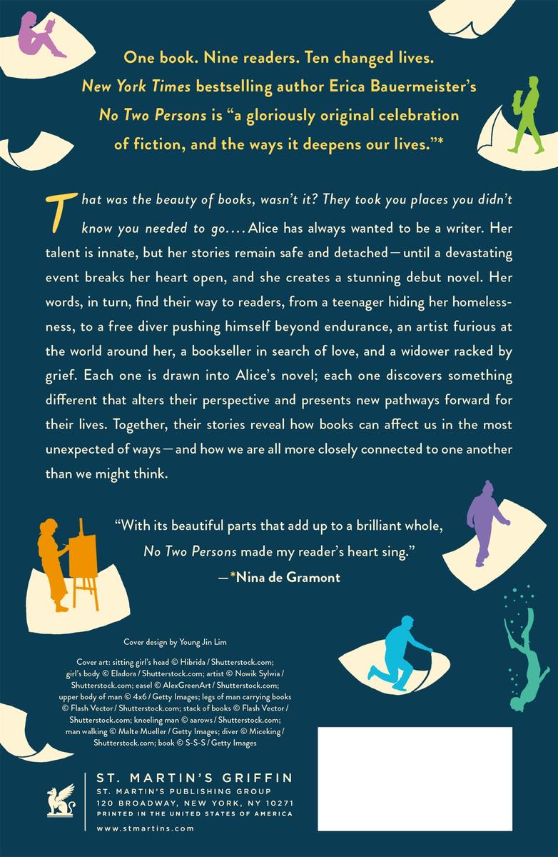 No Two Persons by Erica Bauermeister | The Poisoned Pen