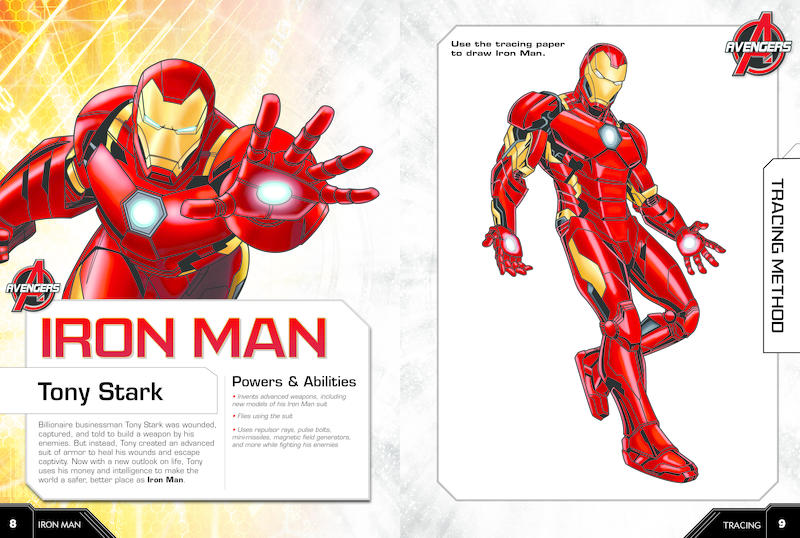 How To Draw Marvel Superheroes Step By Step