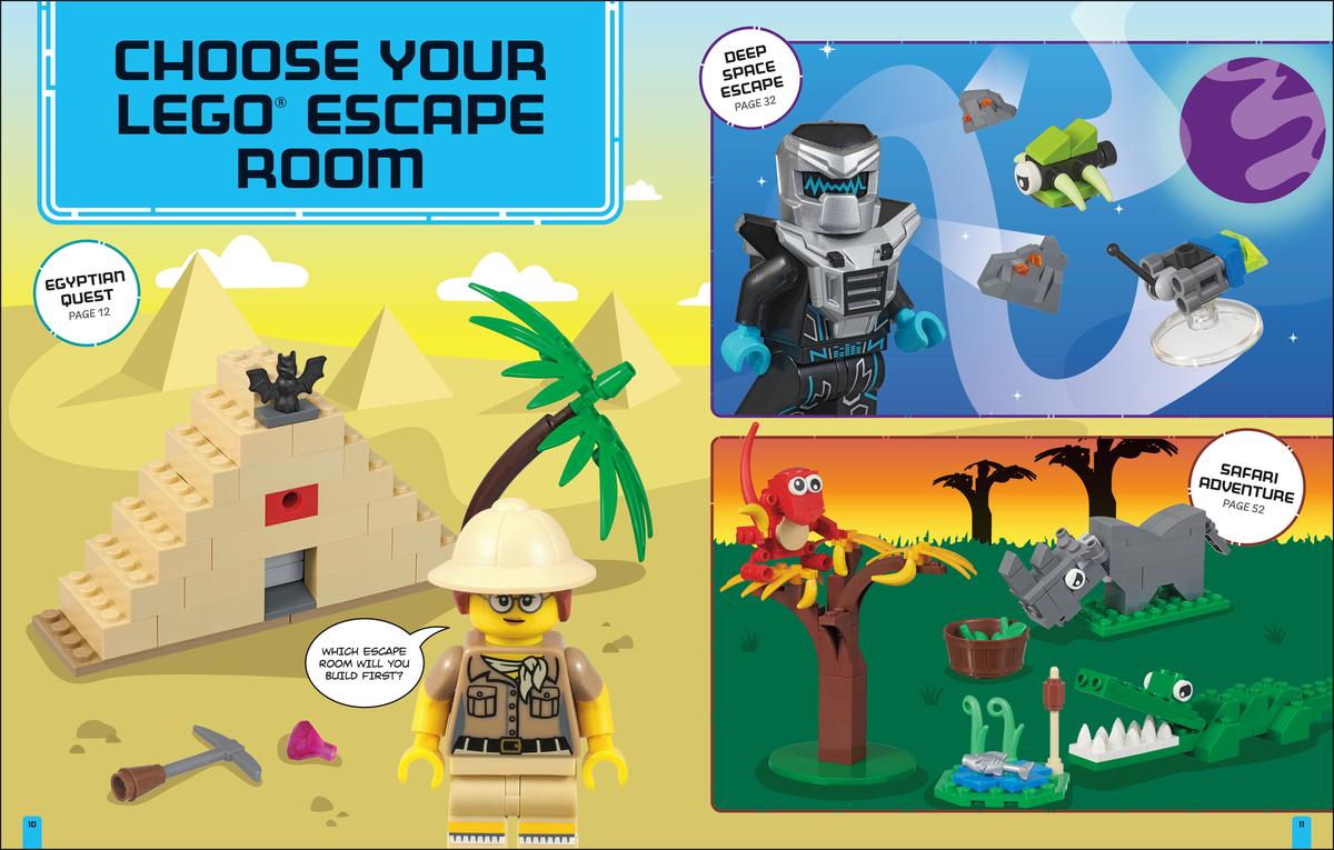 Hueso Hombre rico Sufijo Books4Brains | Build Your Own LEGO Escape Room