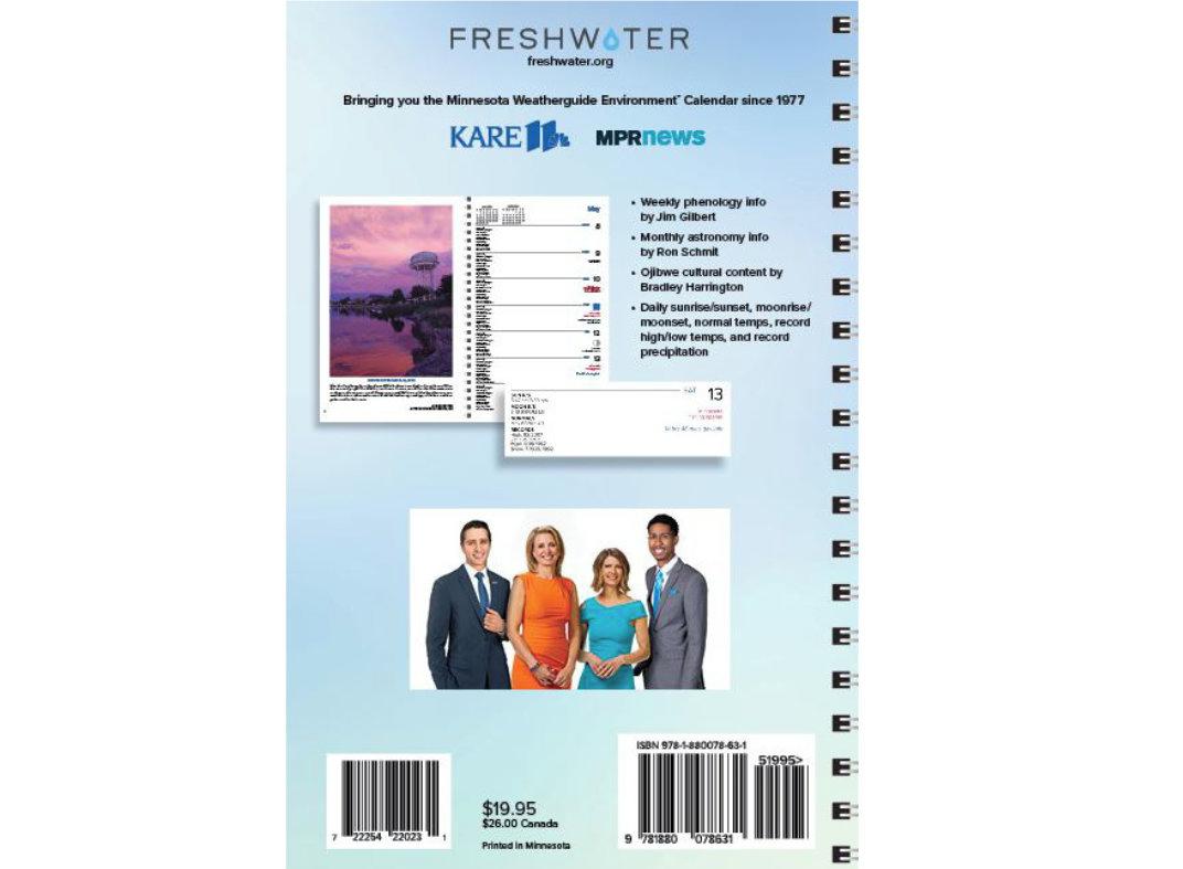 Content Bookstore | 2023 Minnesota Weatherguide Engagement Calendar  (Planner)